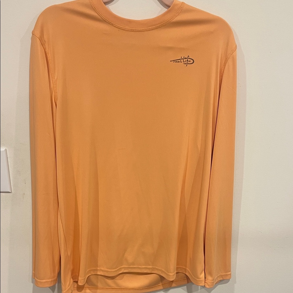 Men's Peach Long Sleeve Tee by Salt Life